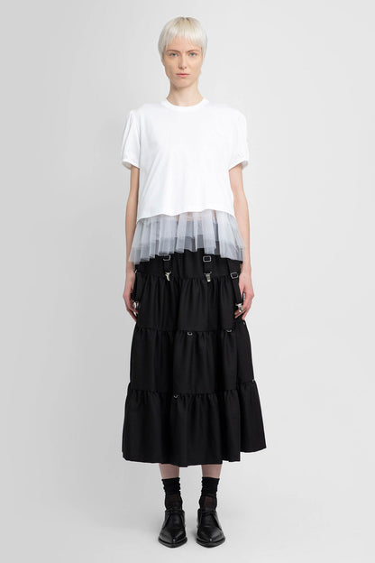 NOIR KEI NINOMIYA  WHITE T-SHIRTS